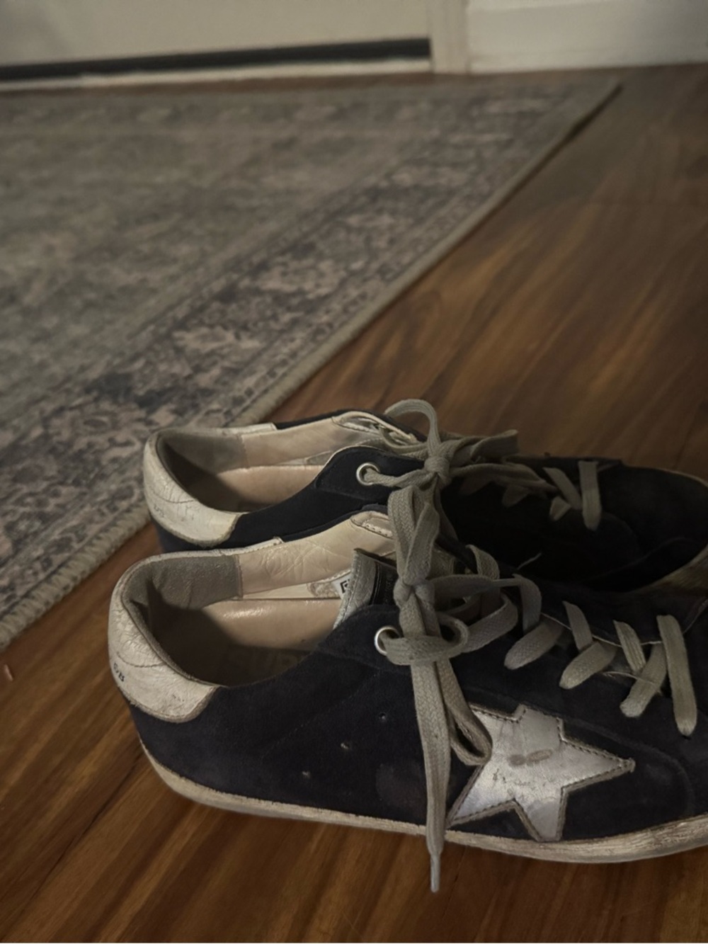 Golden Goose Superstars Navy Size 36 - Picture 3 of 5